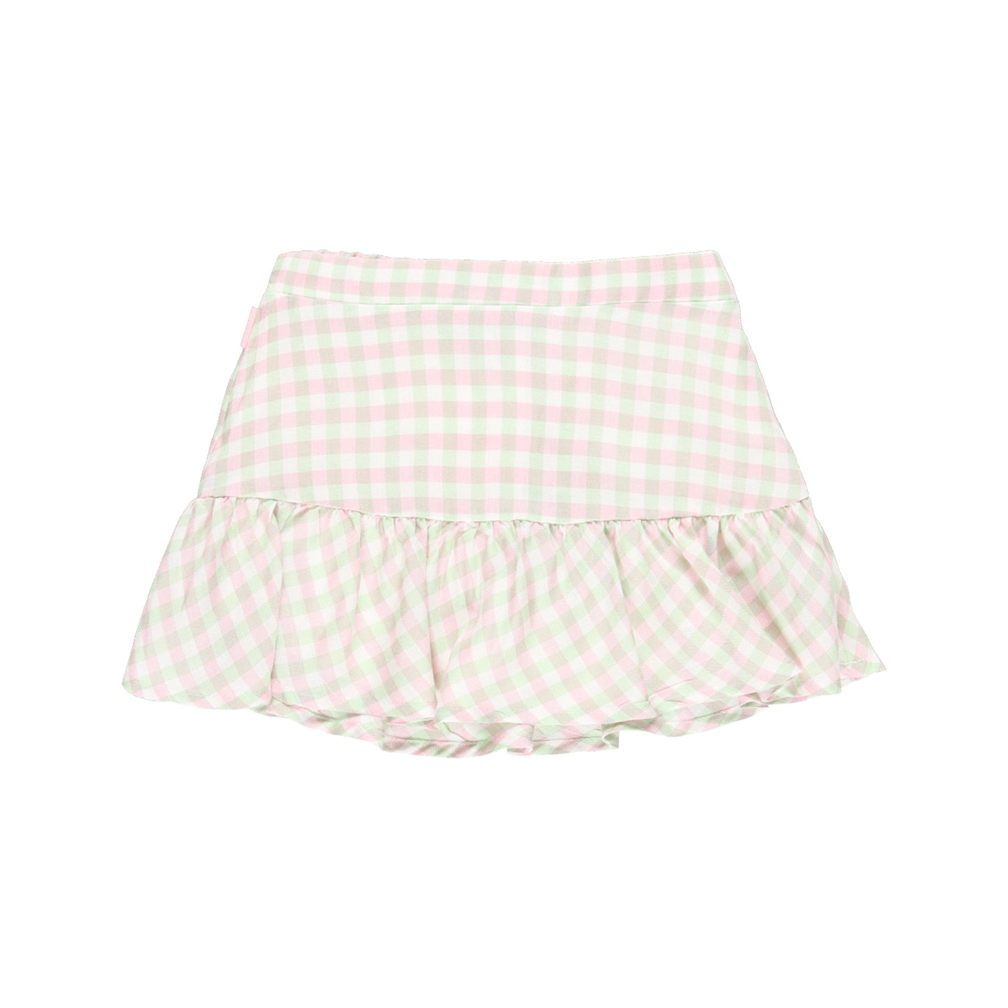 Gonna viscosa quadrettini - Coccole e Ricami