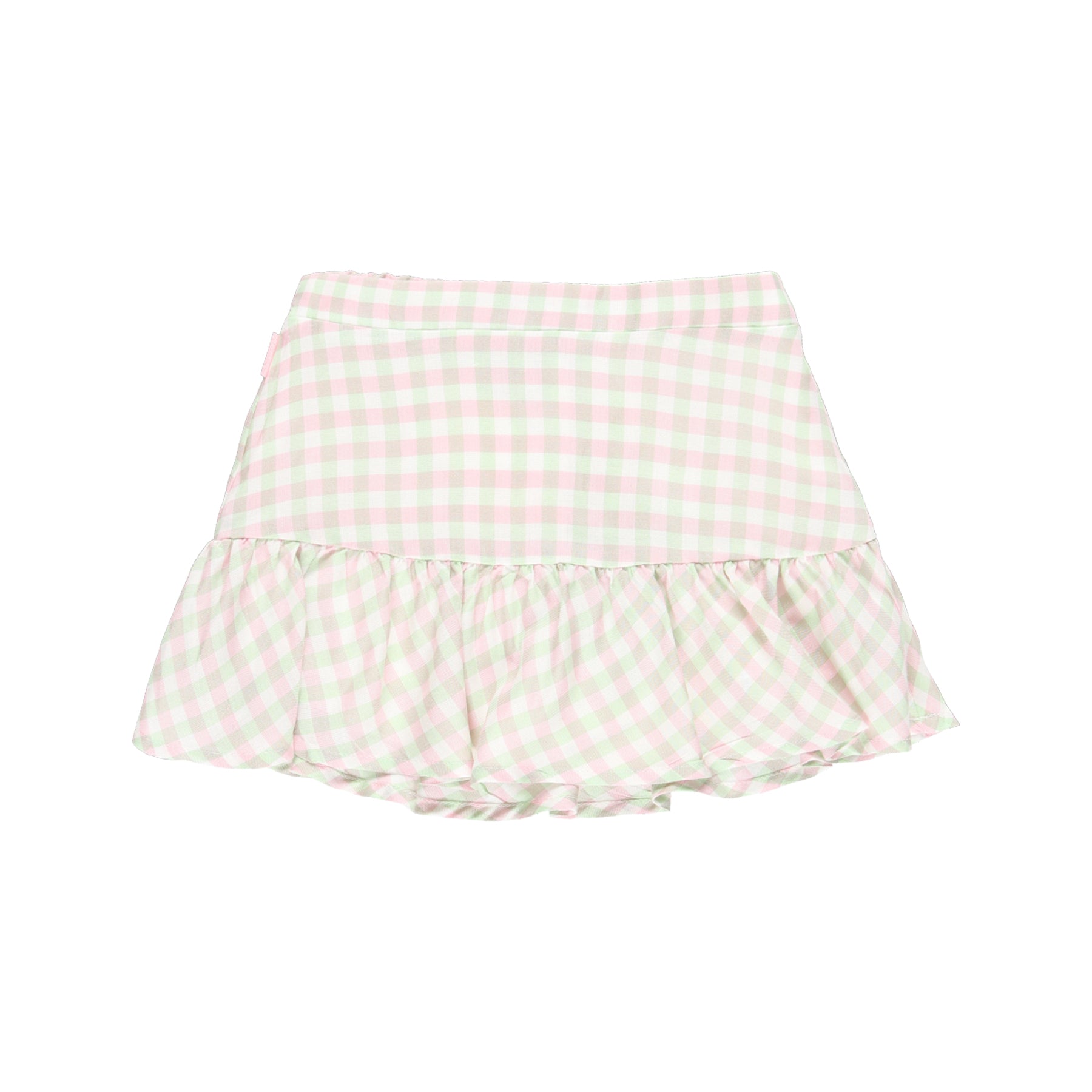 Gonna viscosa quadrettini - Coccole e Ricami