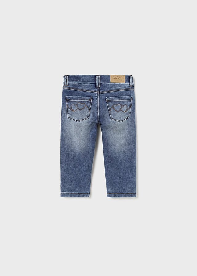 Jeans Skinny fit neonata - Coccole e Ricami P.iva 09642670583