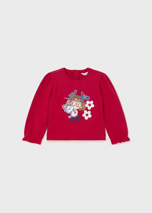Maglia Bimba manica lunga - Coccole e Ricami