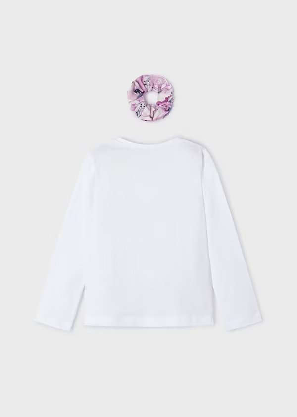 Maglia manica lunga + elastico - Coccole e Ricami