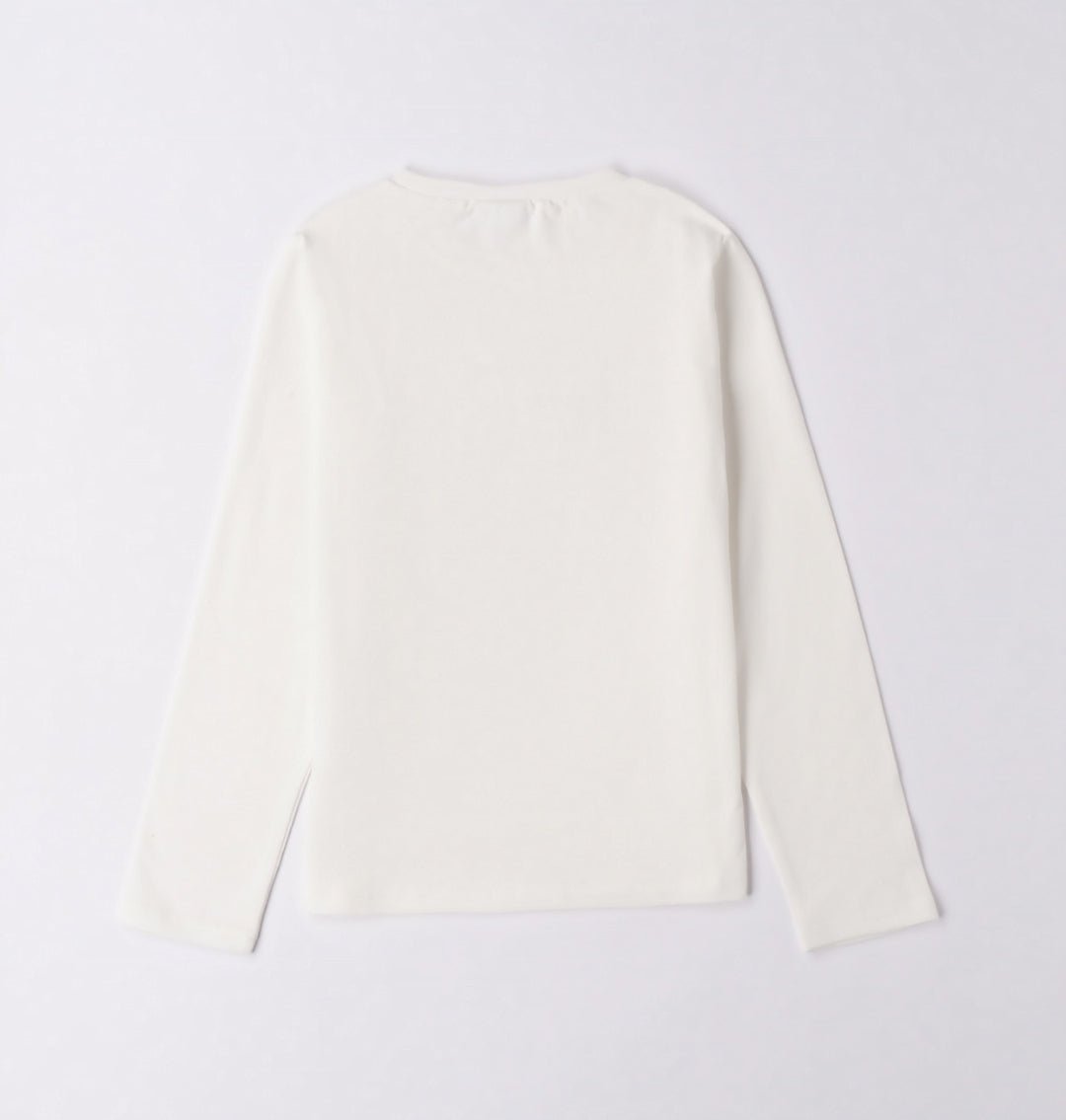 Maglia manica lunga scritta - Coccole e Ricami P.iva 09642670583