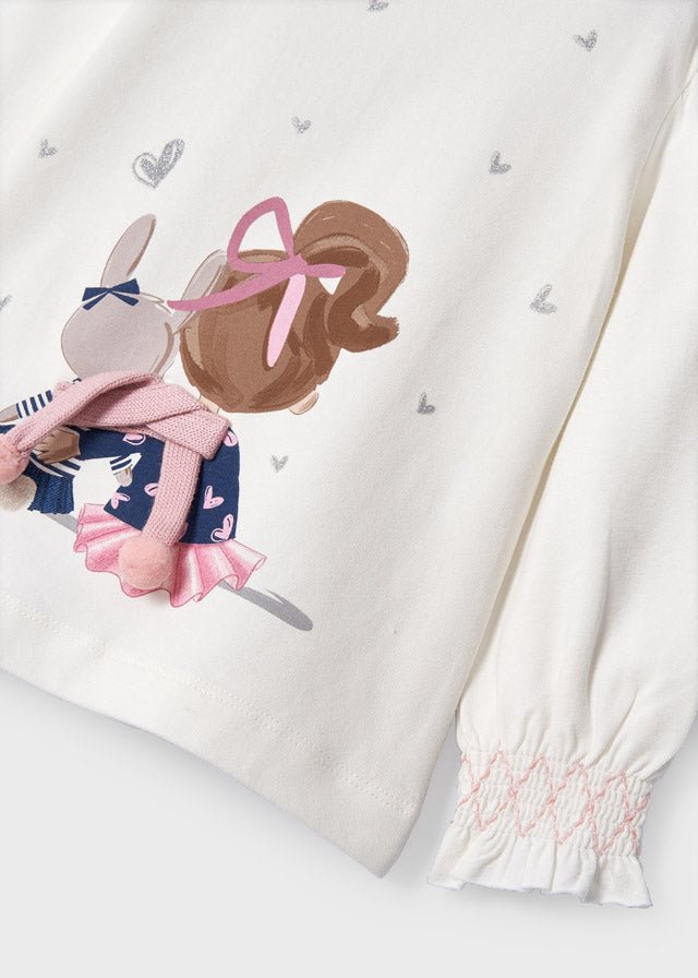Maglietta bimba ECOFRIENDS - Coccole e Ricami |email: info@coccoleericami.shop| P.Iva 09642670583