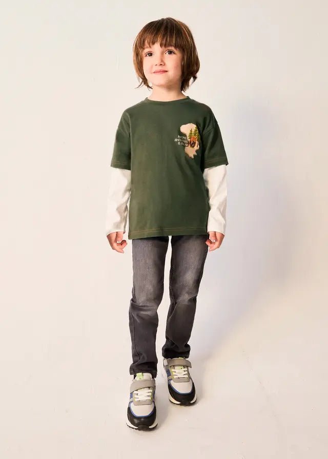 Maglietta doppia manica - Coccole e Ricami P.iva 09642670583