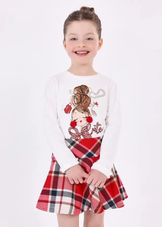 Maglietta manica lunga Bambina - Coccole e Ricami P.iva 09642670583