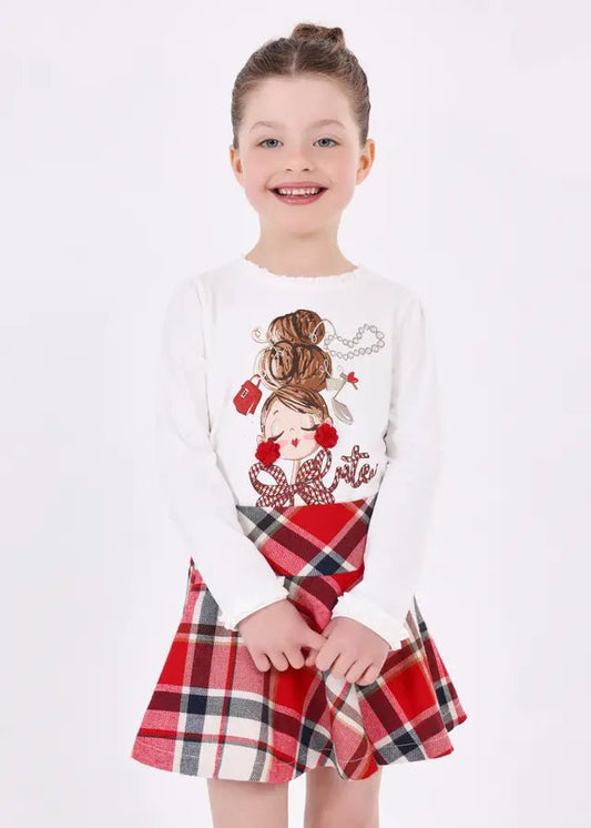 Maglietta manica lunga Bambina - Coccole e Ricami P.iva 09642670583