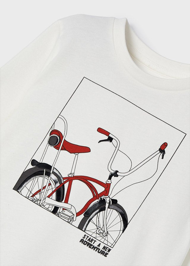Maglietta manica lunga BICI - Coccole e Ricami |email: info@coccoleericami.shop| P.Iva 09642670583