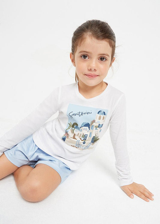 Maglietta Santorini + elastico - Coccole e Ricami P.iva 09642670583