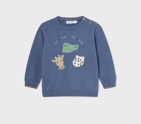 Maglione Filo Coccodrillo - Coccole e Ricami