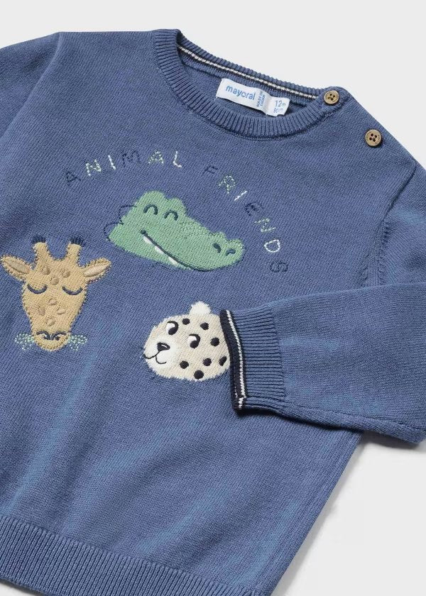 Maglione Filo Coccodrillo - Coccole e Ricami