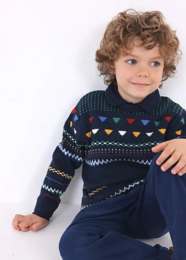 Maglione Jaquard Bambino - Coccole e Ricami P.iva 09642670583