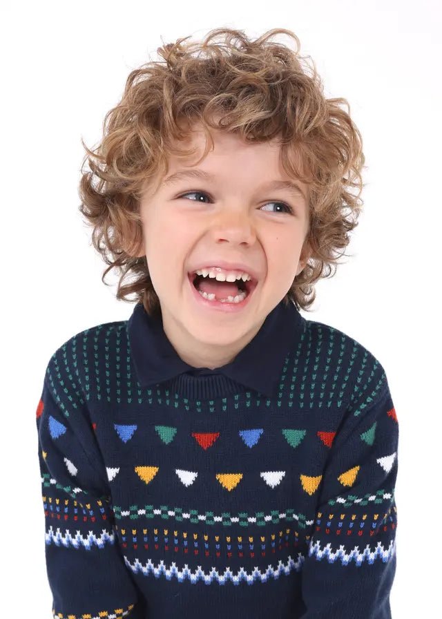 Maglione Jaquard Bambino - Coccole e Ricami P.iva 09642670583
