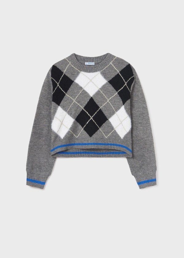 Maglione Rombi Teenager - Coccole e Ricami