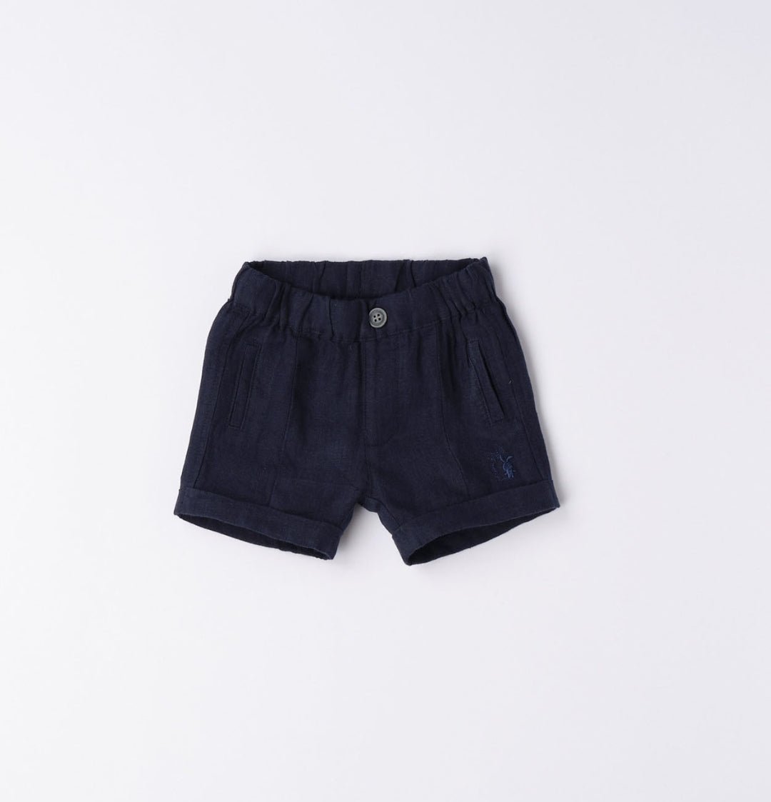 Pantalone corto LINO - Coccole e Ricami P.iva 09642670583