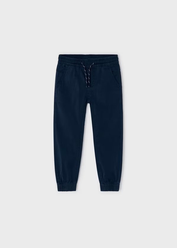 Pantalone gabardine laccetto - Coccole e Ricami