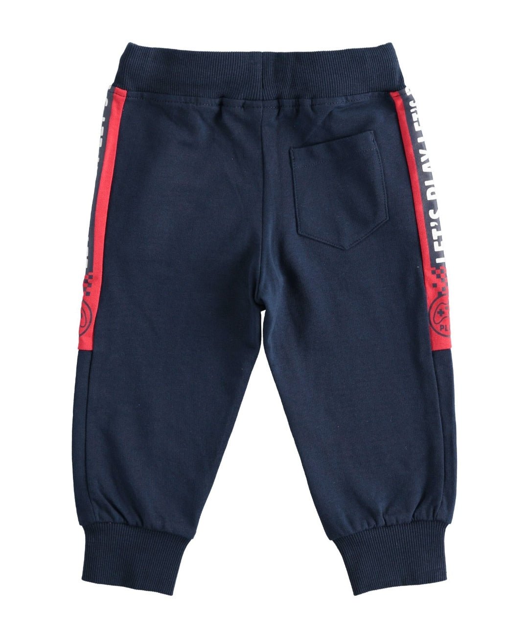 Pantalone in felpa garzata - Coccole e Ricami |email: info@coccoleericami.shop| P.Iva 09642670583