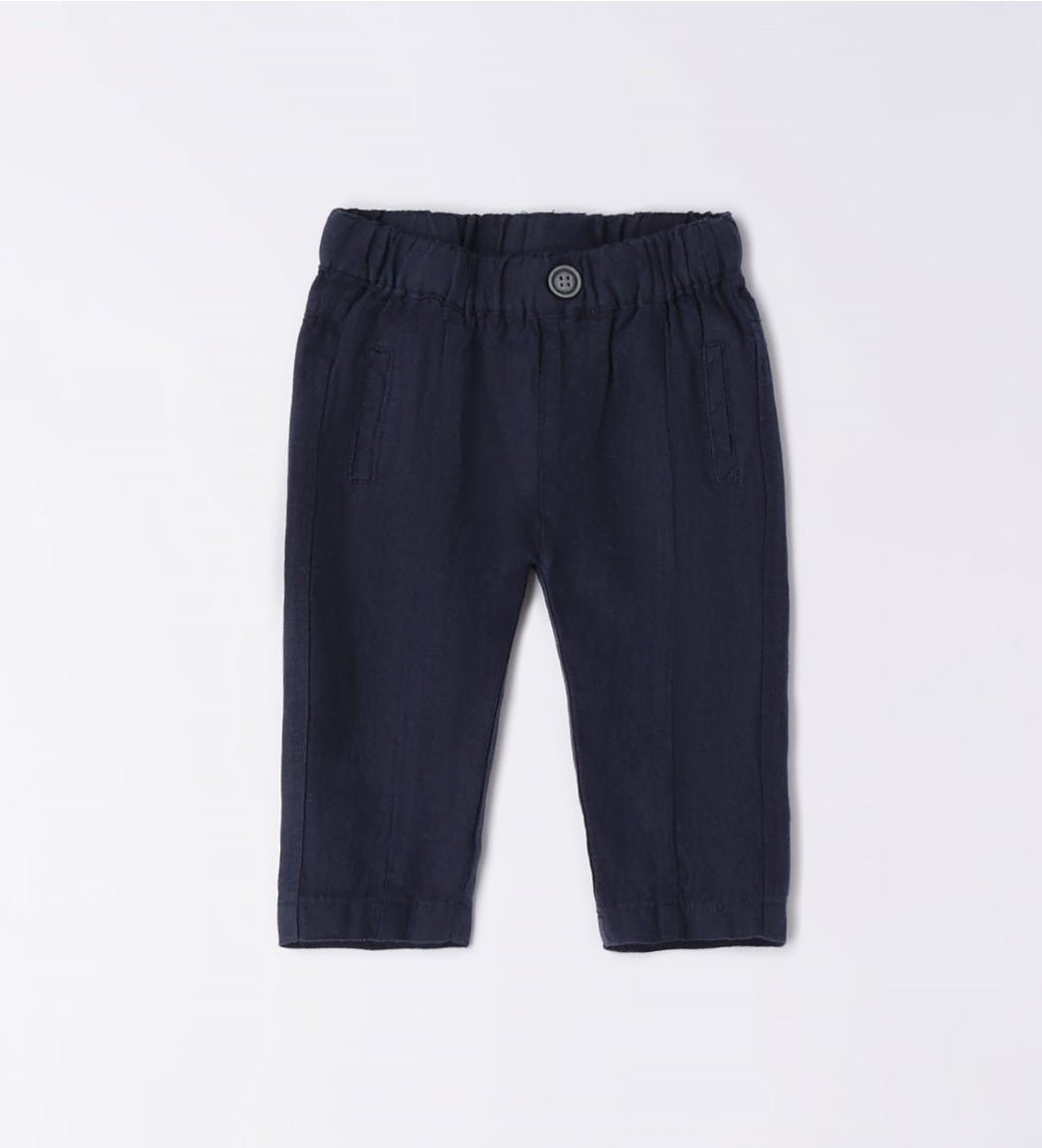 Pantalone lungo Lino - Coccole e Ricami P.iva 09642670583