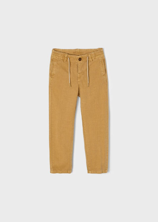 Pantalone lungo twill bambino - Coccole e Ricami |email: info@coccoleericami.shop| P.Iva 09642670583
