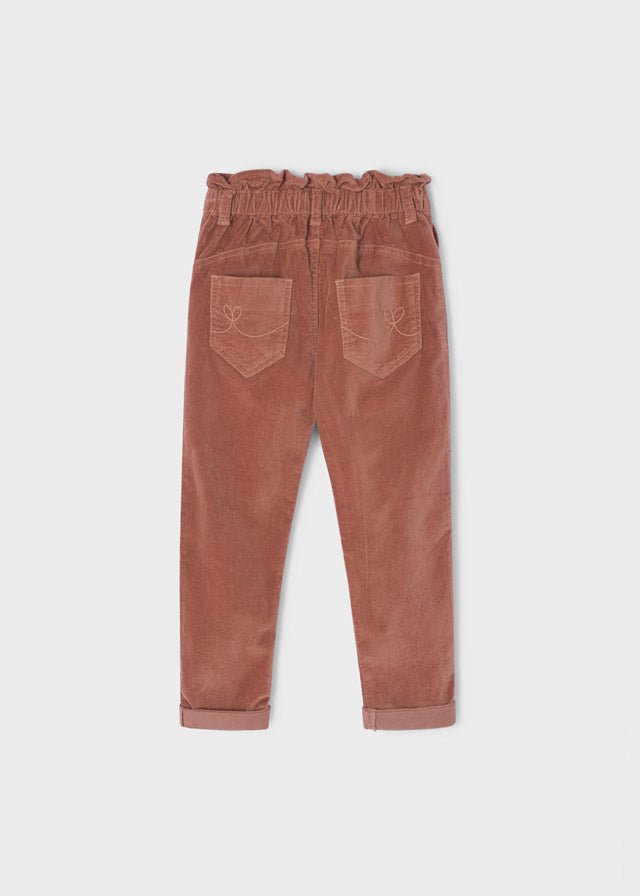 Pantalone velluto slouchy fit - Coccole e Ricami |email: info@coccoleericami.shop| P.Iva 09642670583