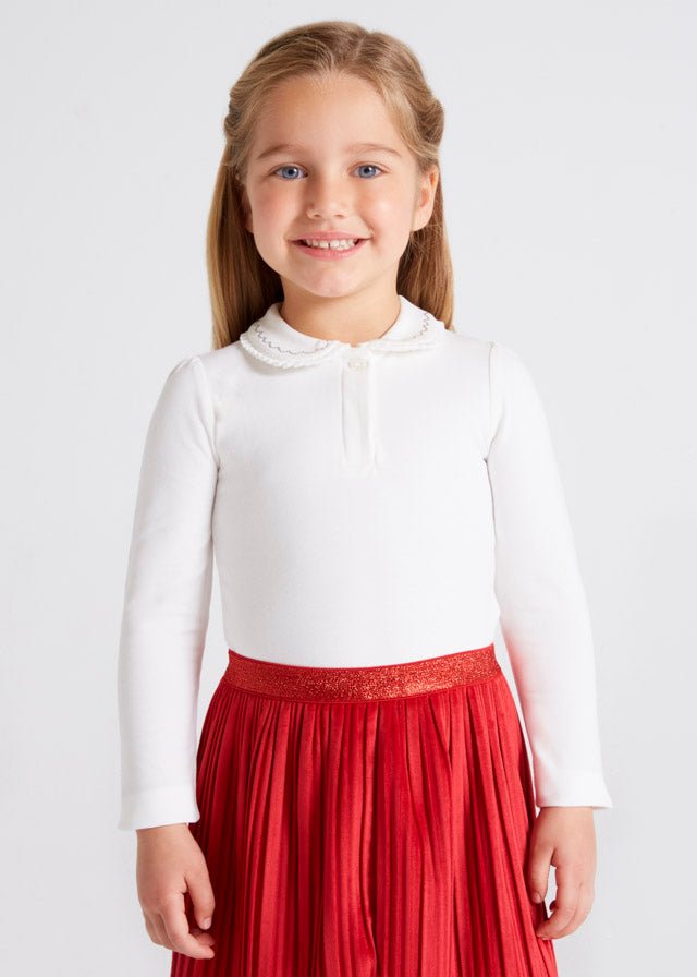 Polo ECOFRIENDS bambina - Coccole e Ricami |email: info@coccoleericami.shop| P.Iva 09642670583