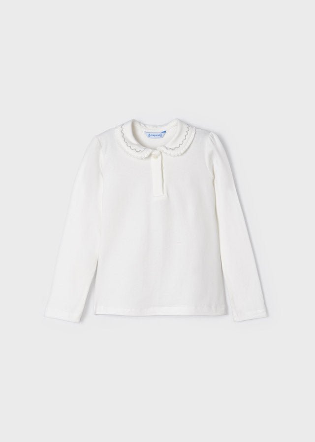 Polo ECOFRIENDS bambina - Coccole e Ricami |email: info@coccoleericami.shop| P.Iva 09642670583