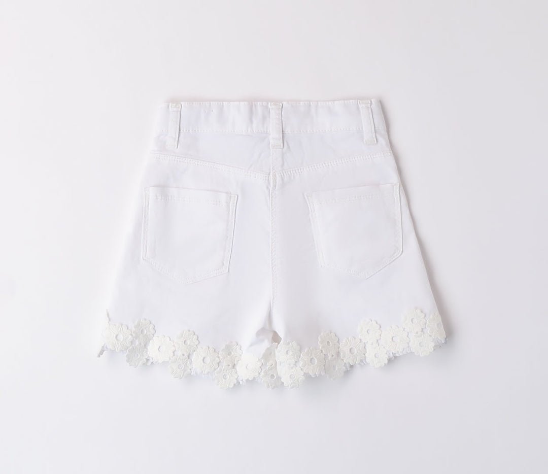 Short bordo macramè - Coccole e Ricami