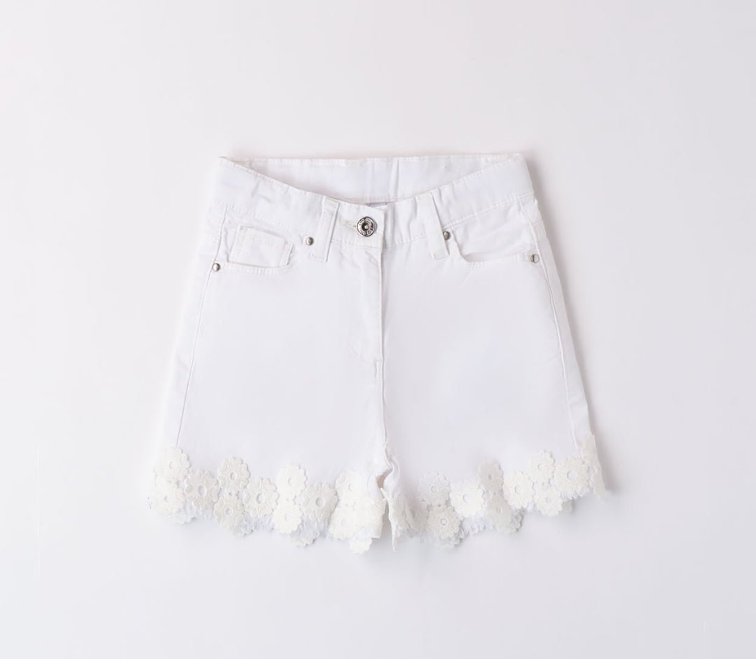 Short bordo macramè - Coccole e Ricami