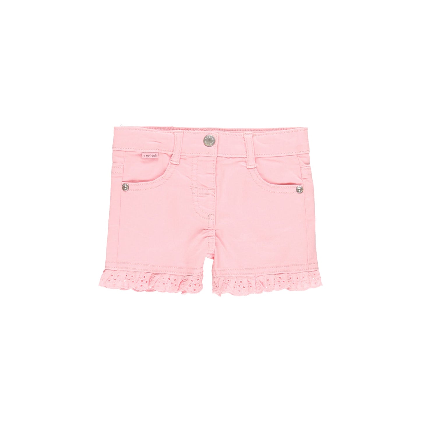 Short bordo Sangallo - Coccole e Ricami