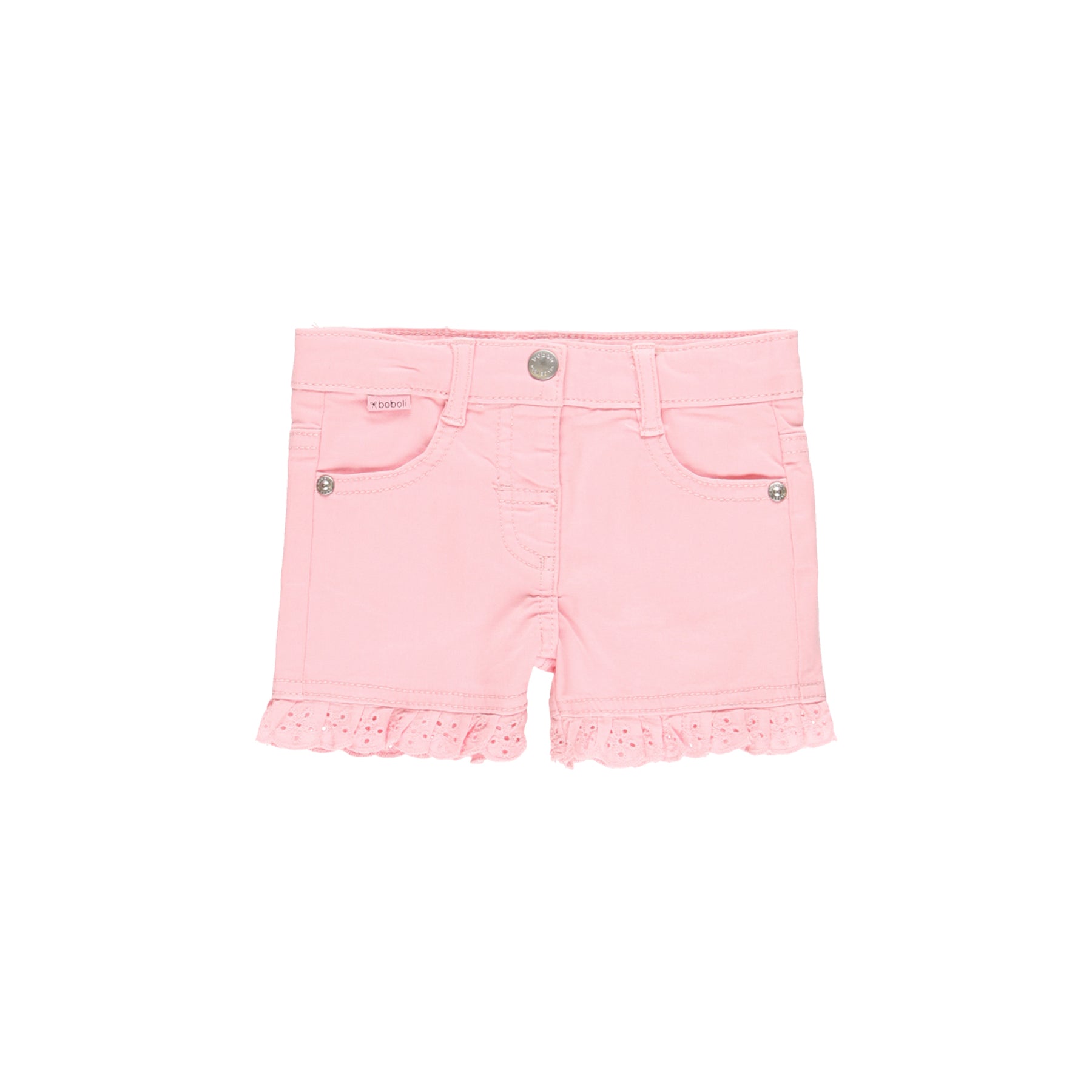 Short bordo Sangallo - Coccole e Ricami