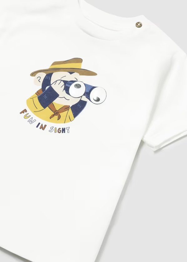 T-Shirt bimbo Interattiva - Coccole e Ricami