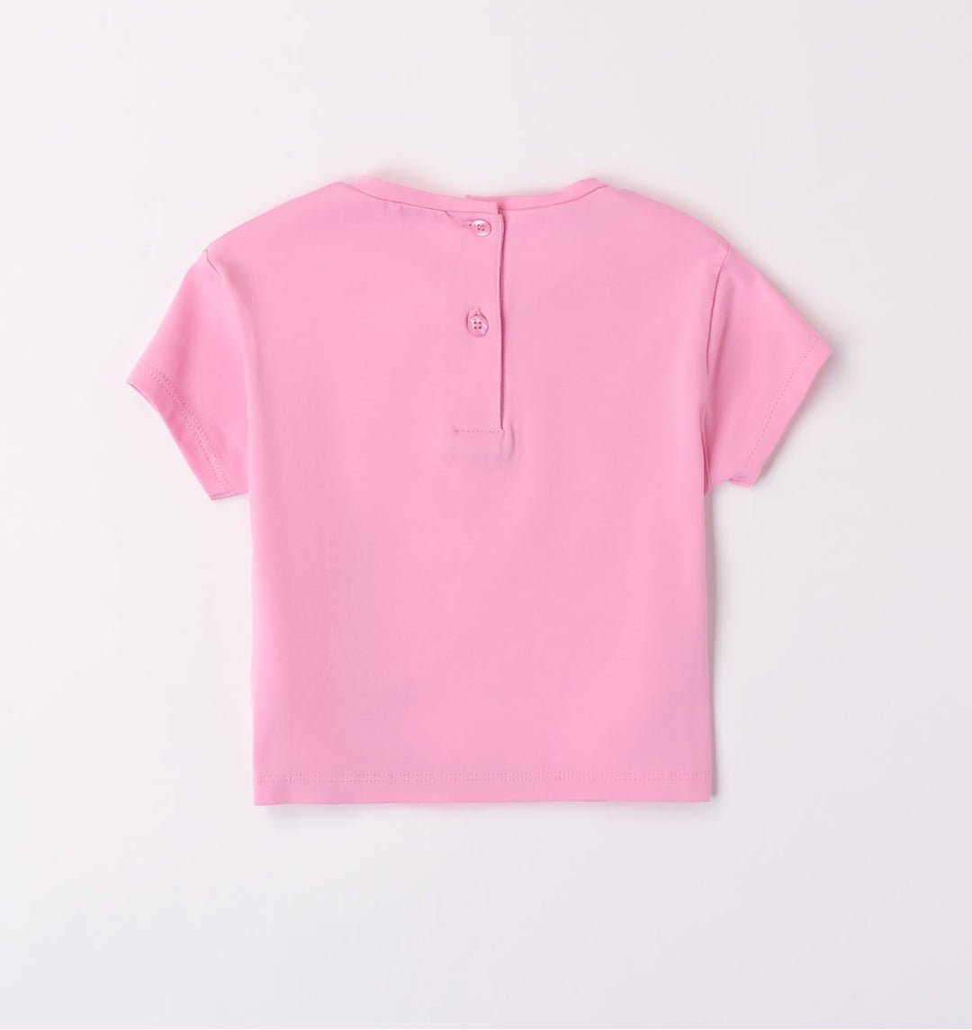 T-Shirt Cuore Strass - Coccole e Ricami