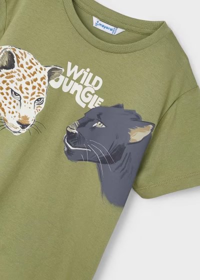T-Shirt Jungle - Coccole e Ricami