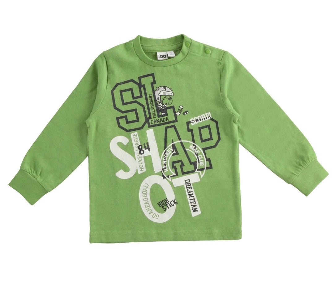 T-Shirt manica lunga bimbo - Coccole e Ricami |email: info@coccoleericami.shop| P.Iva 09642670583