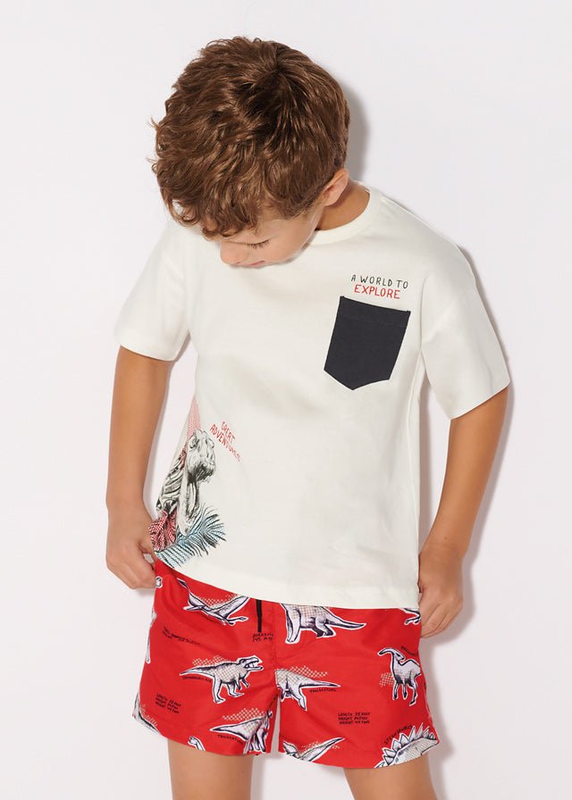 T-Shirt mezza manica Adventure - Coccole e Ricami P.iva 09642670583