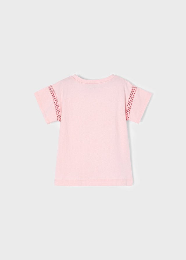 T-Shirt mezza manica bambina - Coccole e Ricami |email: info@coccoleericami.shop| P.Iva 09642670583