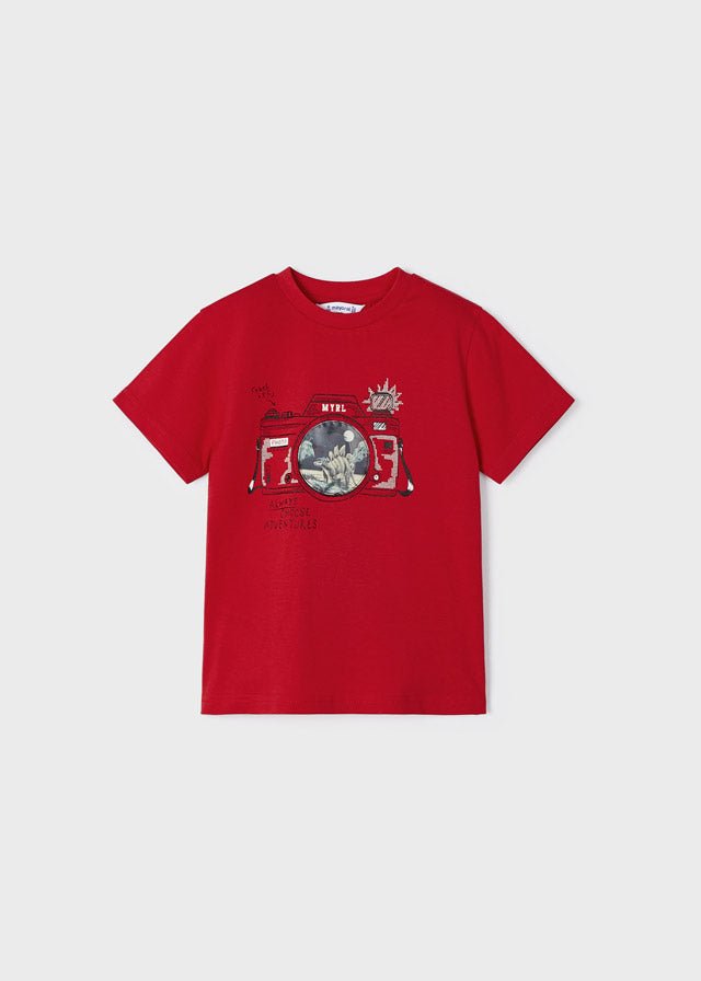 T-Shirt mezza manica Dinosauro - Coccole e Ricami P.iva 09642670583
