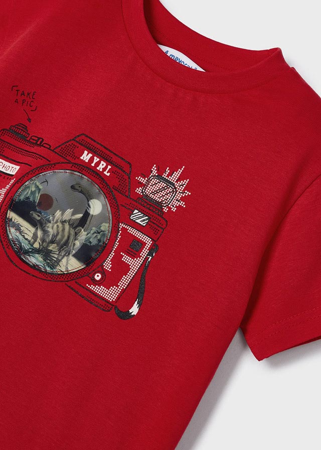 T-Shirt mezza manica Dinosauro - Coccole e Ricami P.iva 09642670583