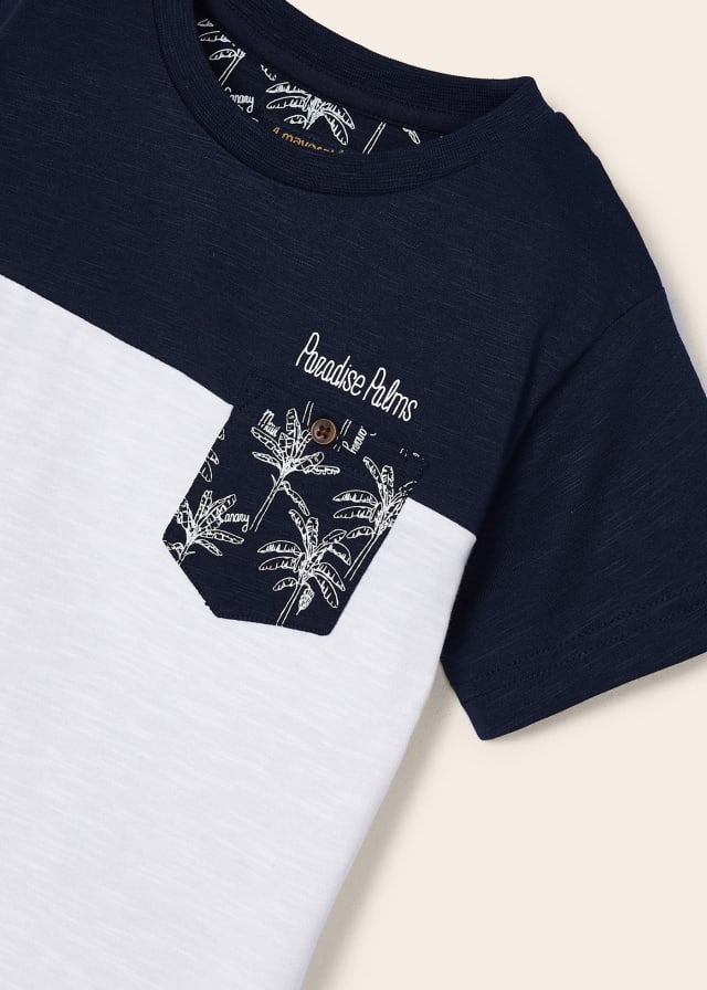 T-Shirt mezza manica Taschino - Coccole e Ricami P.iva 09642670583