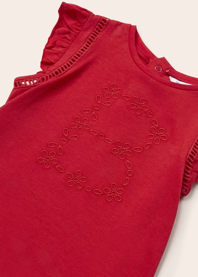 T-Shirt ricamo avanti - Coccole e Ricami P.iva 09642670583