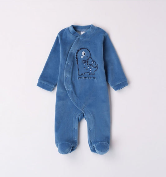 Tutina ciniglia Dinosauro - Coccole e Ricami