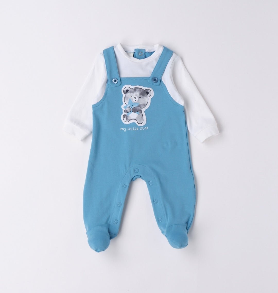Tutina manica lunga Orsetto - Coccole e Ricami P.iva 09642670583