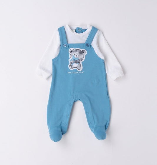 Tutina manica lunga Orsetto - Coccole e Ricami P.iva 09642670583