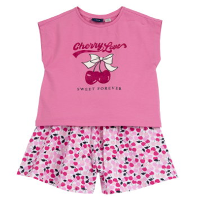 Completo Corto Ciliegie  942