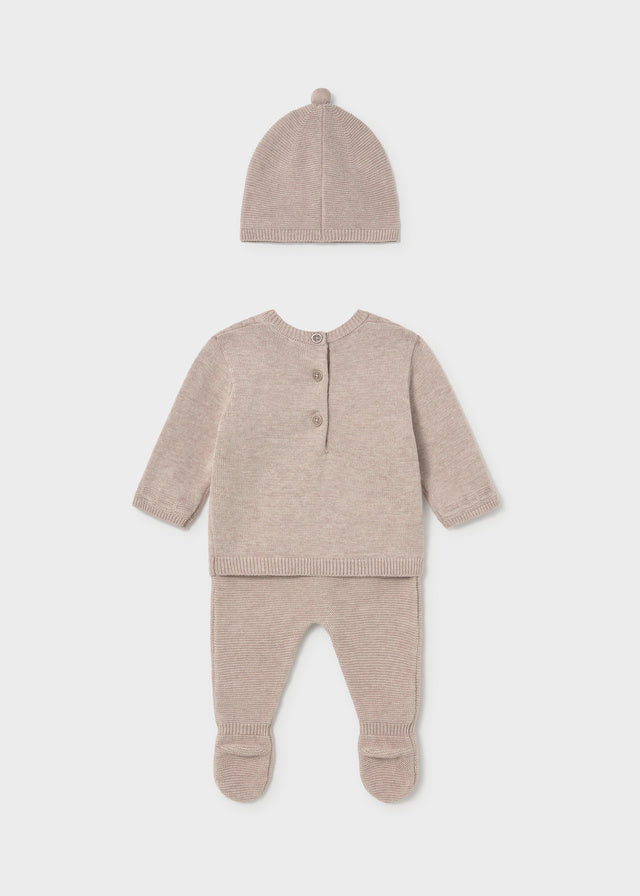 Completo tricot con cappello   2503