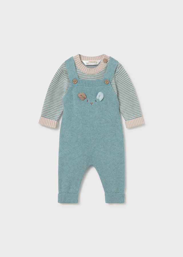 Completo Salopette tricot 02603