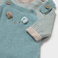 Completo Salopette tricot 02603