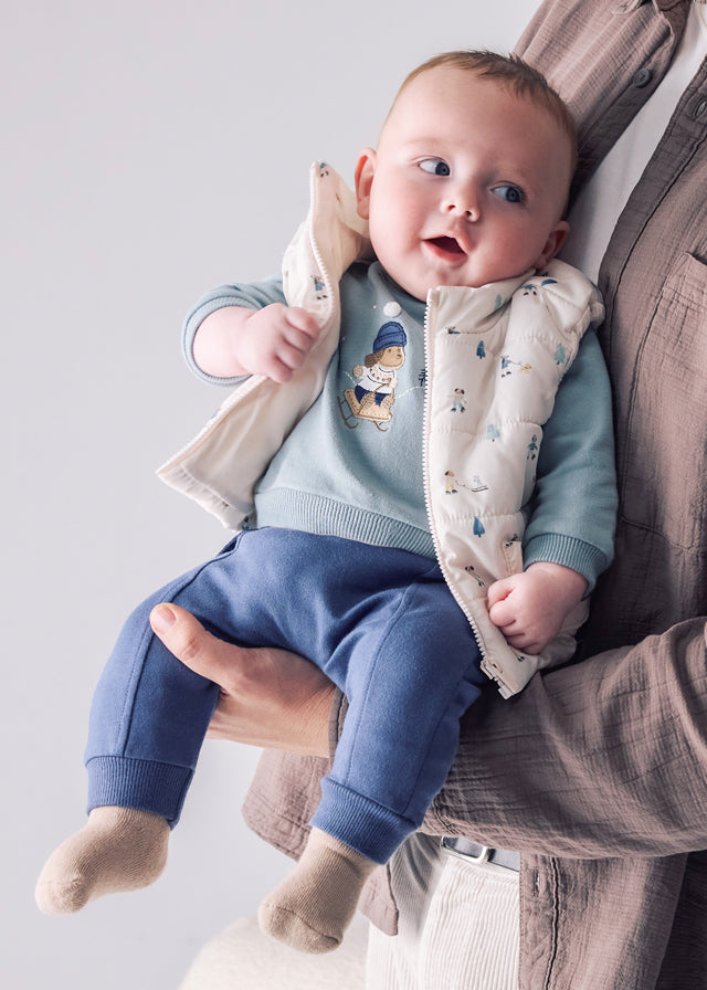 Completo 3 pezzi gilet 2683