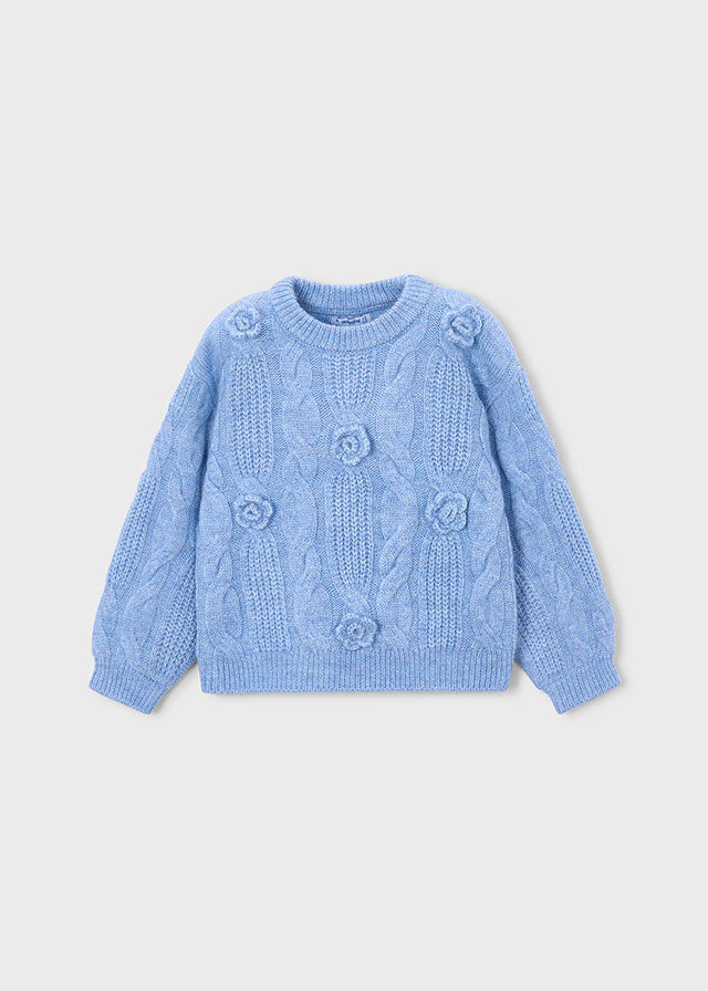 Maglione Fiori e Trecce   4319