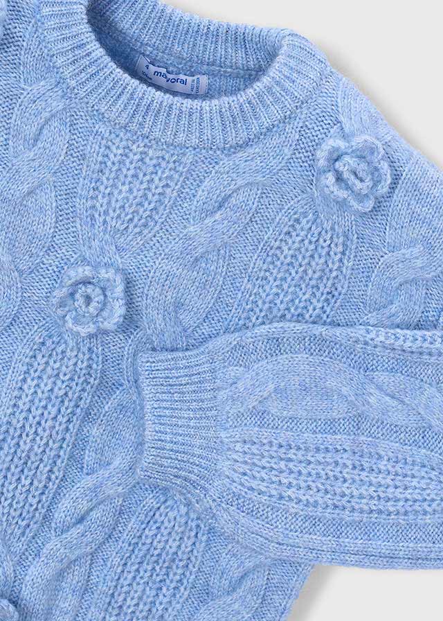Maglione Fiori e Trecce   4319