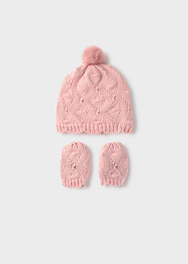 Completo cappello e manopole  9121